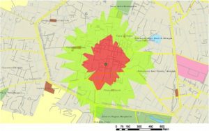 area commerciale di un punto vendita