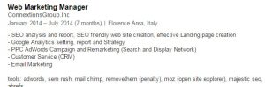 seo linkedin job